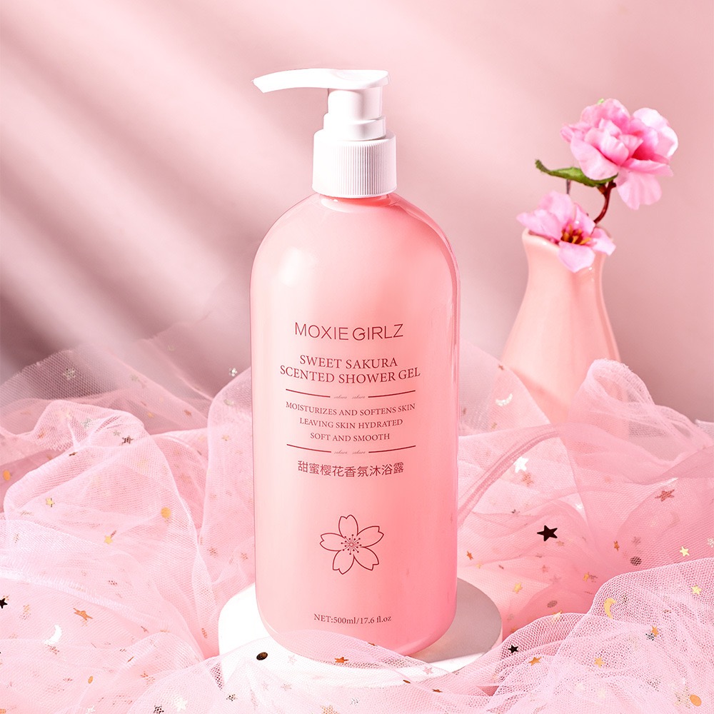 Perfume Fragrance Shower Gel - 달콤한 벚꽃 향기 샤워 젤 보습