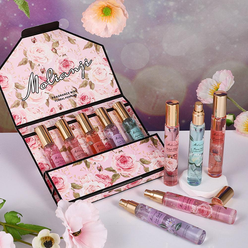 Women'S Perfume Rose Fragrance - 클래식 로즈 향수 여성 선물세트 5종