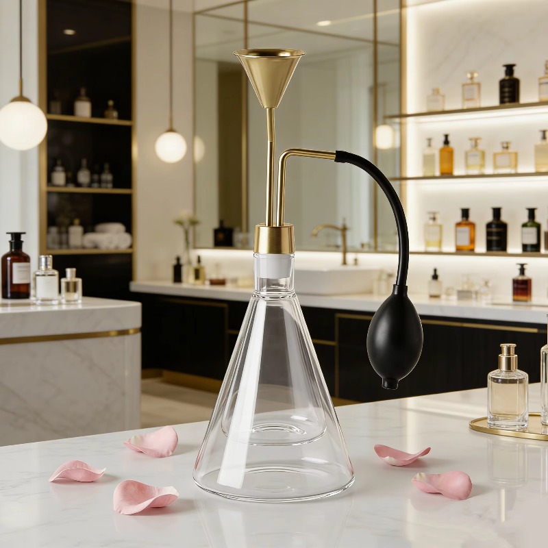벽걸이형 향수 샘플링 바이알 유리 황동 소재 80-30 - Perfume In Fragrance Shop 리뷰 및 가격
