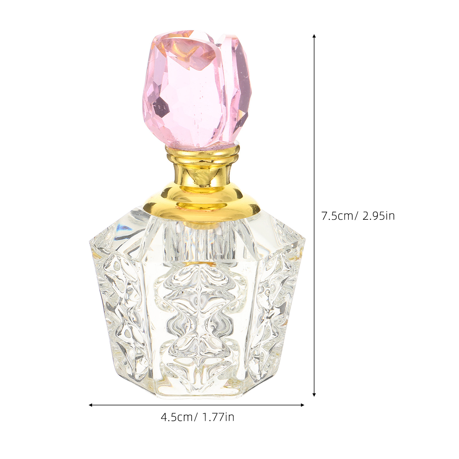빈 크리스탈 향수병 리필 가능 인조 크리스탈 장미 캡  - Fragrance-Oils Perfume 리뷰 및 가격