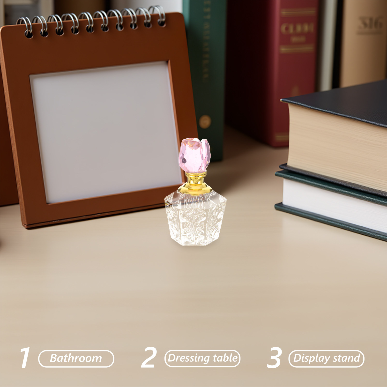 빈 크리스탈 향수병 리필 가능 인조 크리스탈 장미 캡  - Fragrance-Oils Perfume 리뷰 및 가격