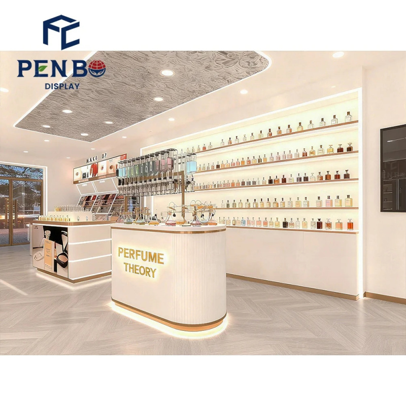 맞춤형 조명 향수 진열장 고급 향수 매장 쇼케이스 가구 - Perfume In Fragrance Shop 리뷰 및 가격