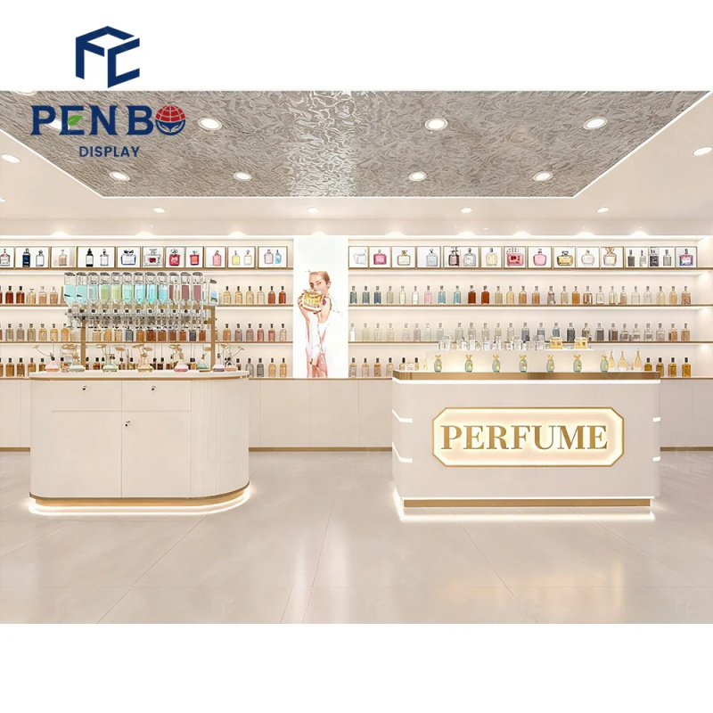 맞춤형 조명 향수 진열장 고급 향수 매장 쇼케이스 가구 - Perfume In Fragrance Shop 리뷰 및 가격